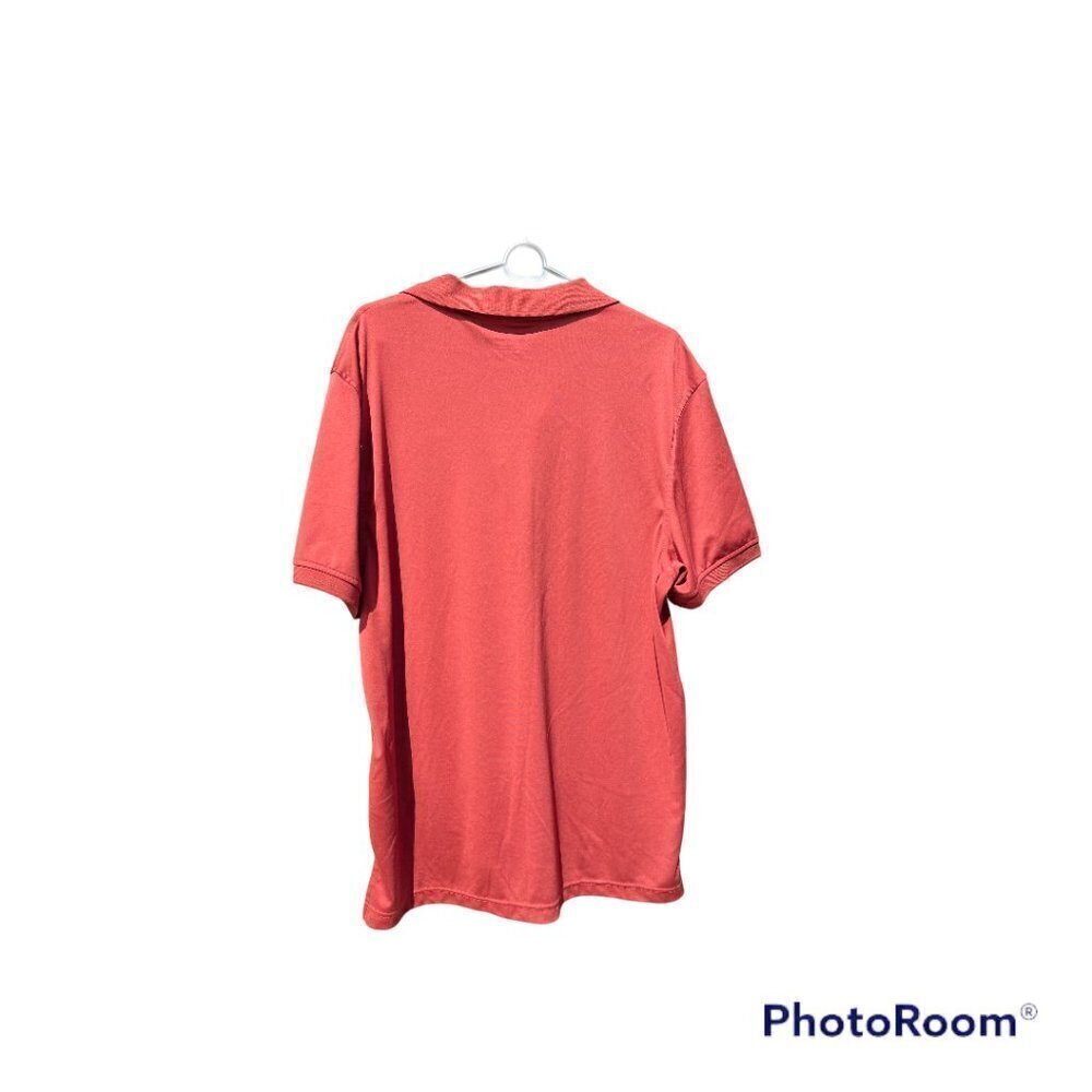 Basic Editions Mens Polo Red Size Large - Picture 2 of 2